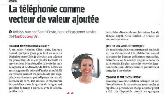 interview MonDocteur.fr - Sarah Coste
