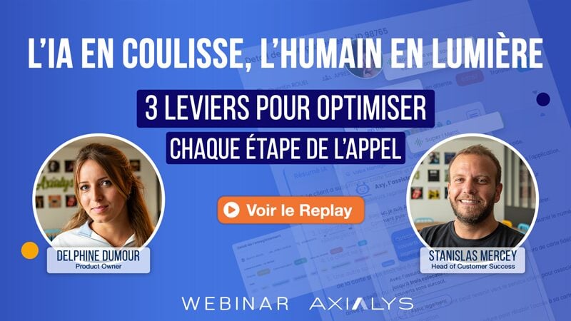 Replay - 3 leviers IA pour optimiser vos appels