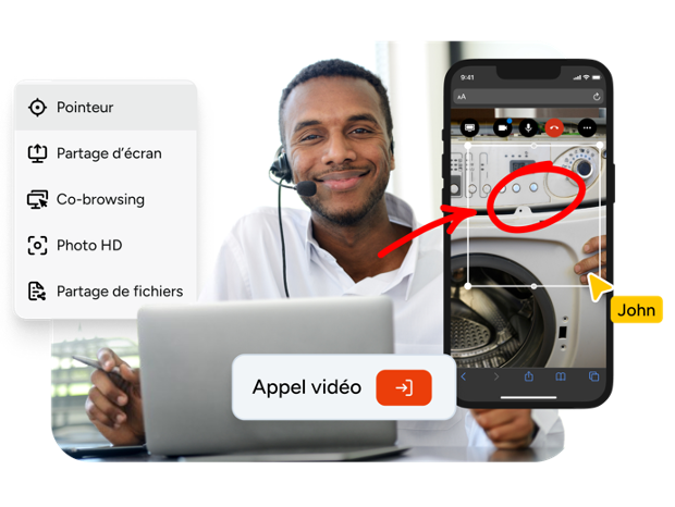 Découvrez comment la visio-assistance facilite la résolution de situations complexes tout en rétablissant une relation client plus humaine et empreinte d’empathie.
